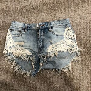 Free People demon cut off shorts